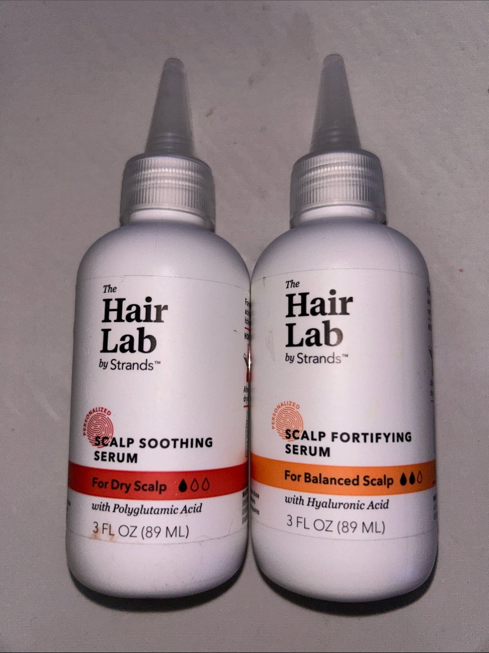 2x The Hair Lab Scalp Soothing & Fortifying Serums Duo